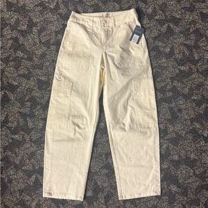 Target Women’s Denim Pants in Cream